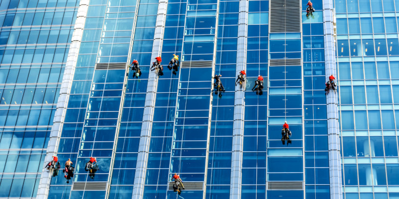 Exterior Commercial Washing in Tacoma, Washington