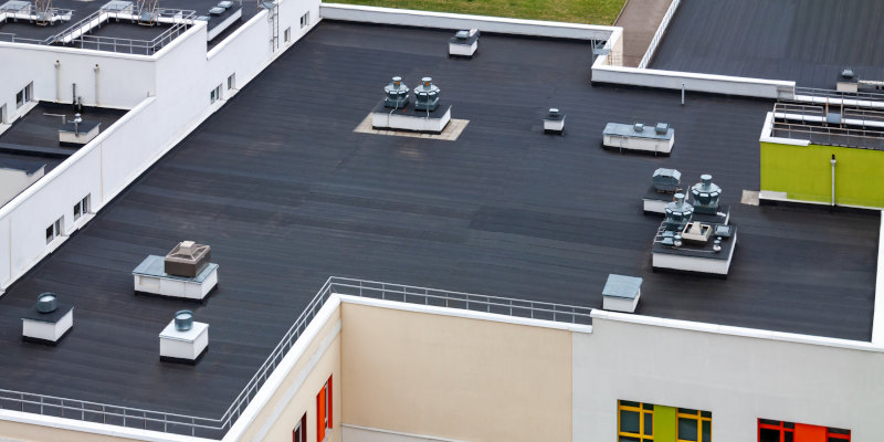 Commercial Roof Washing in Tacoma, Washington